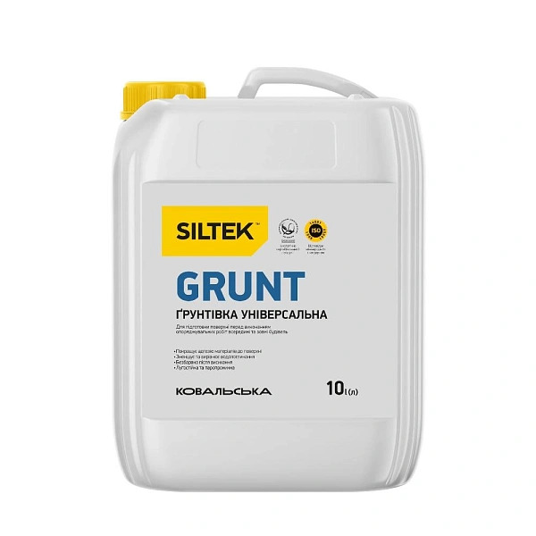Грунтовка Siltek Grunt универсальная, 10 л