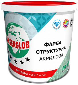 Структурная акриловая краска Anserglob 10л
