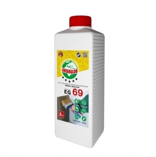 Противогрибковая грунтовка Anserglob EG 69 Biostop, 10л
