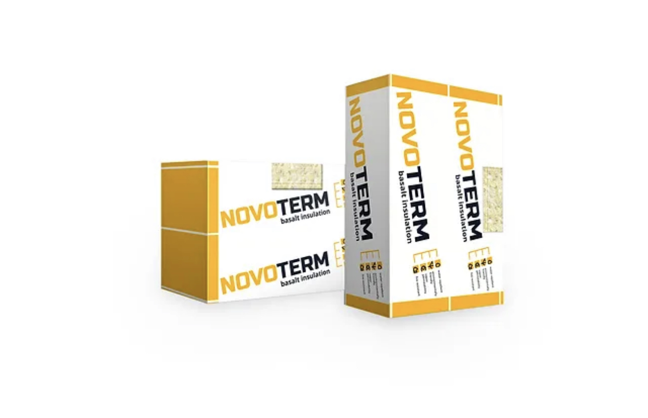 Базальтовый утеплитель Novoterm Фасад 135, 100 мм 1,2м2